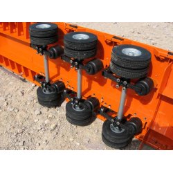 3-akslet Goldhofer Low Load trailer til Tamiya lastbiler