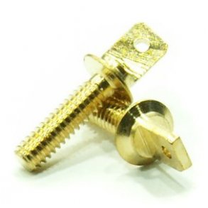 Fladt je med gevind, M2,5 x 11 mm, 10 stk.