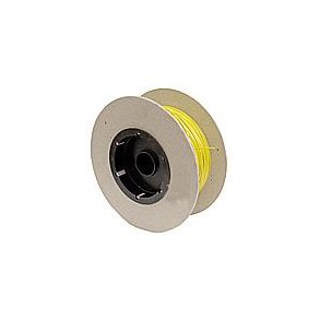 Blød ledning 0,25 mm² - gul