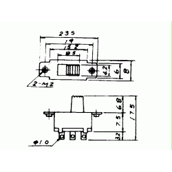 Skydeomskifter 3 pin