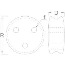 Trjomfru 8 mm, 20 stk.