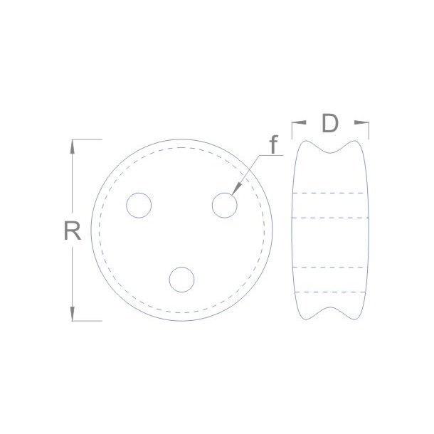 Trjomfru 8 mm, 20 stk.