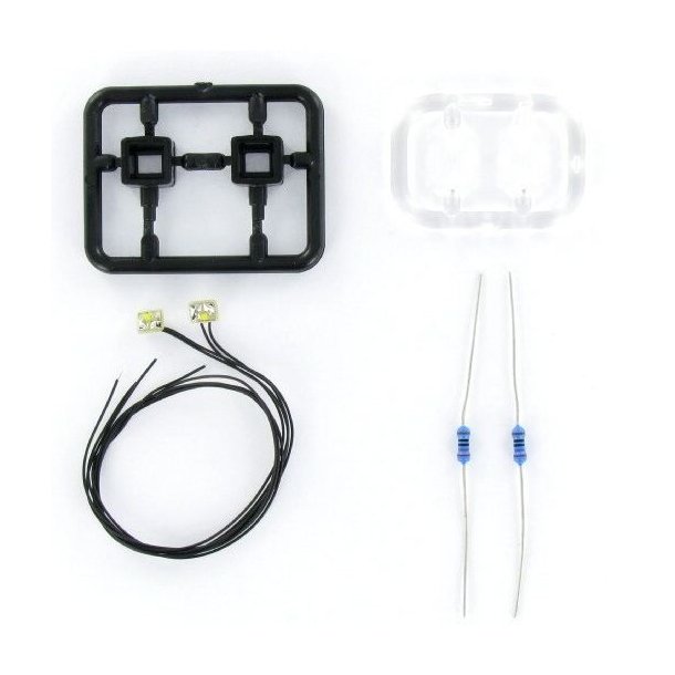 Arbejdslamper, firkantede - 7,2 - 12 volt