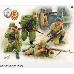 Soviet Sniper Team WWII