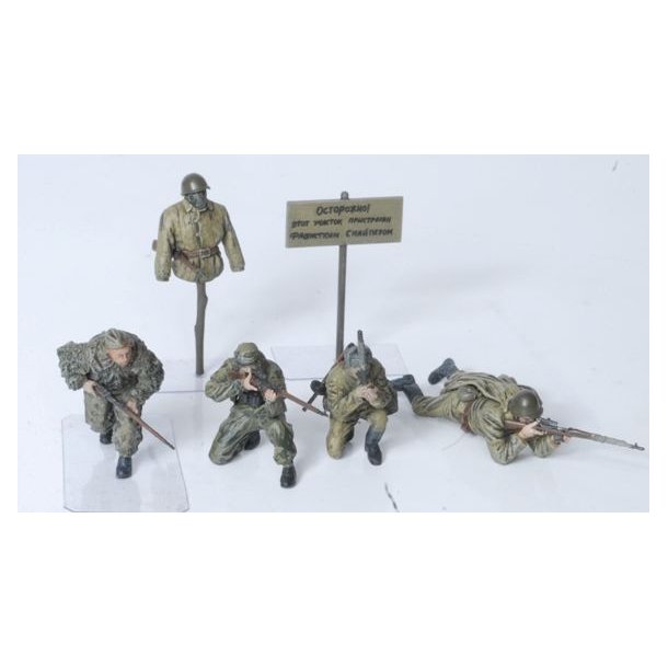 Soviet Sniper Team WWII