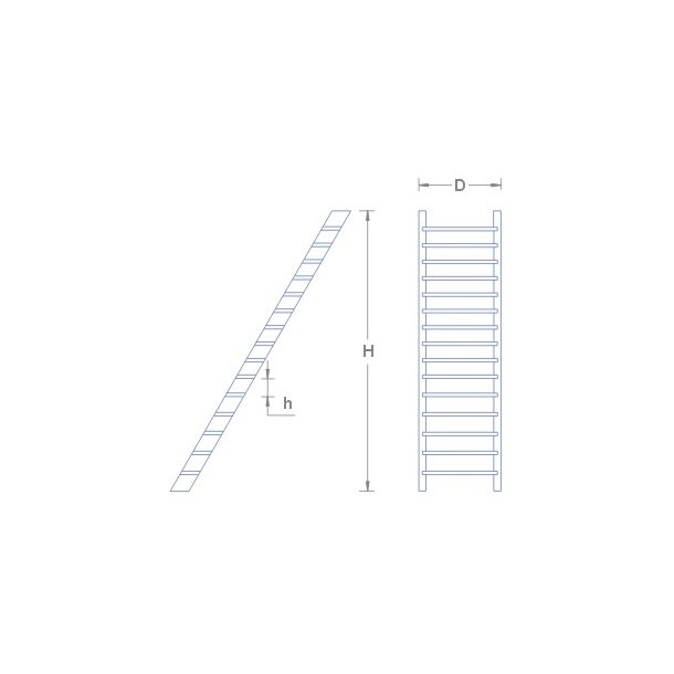 Trappe, 32 x 97 mm, skala 1/35. 2 stk.