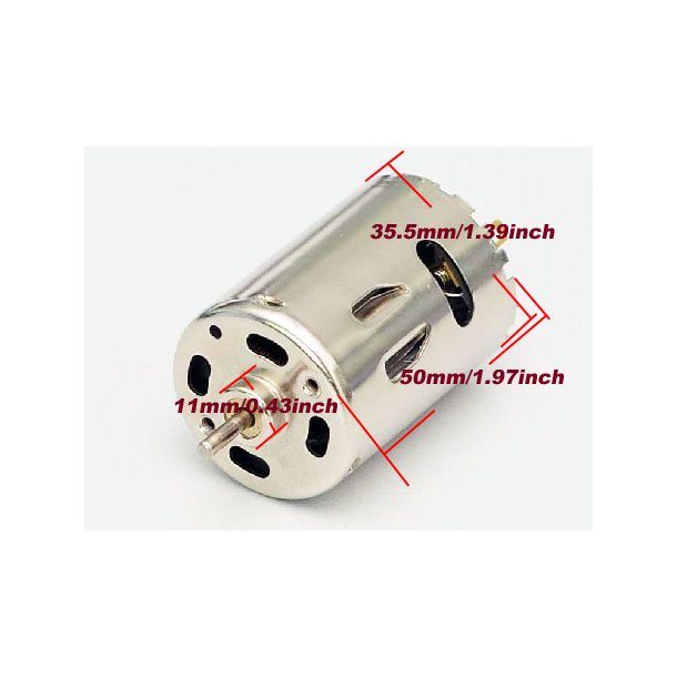 Crawler motor 80 turns