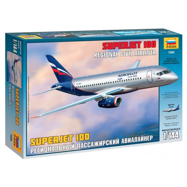 Sukhoi Superjet skala 1/144