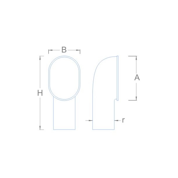 Ventil, 31,5 mm, 2 stk.