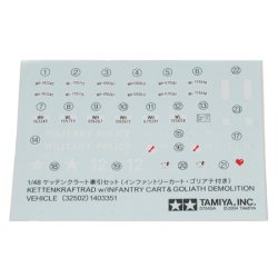 Kettenkraftrad Infantry Cart &amp; Goliath Demolition