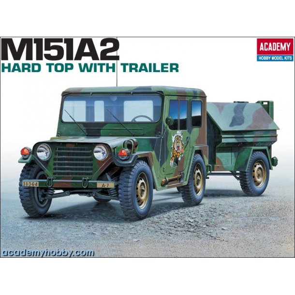 M151A2 Hard Top with Trailer