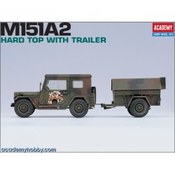 M151A2 Hard Top with Trailer
