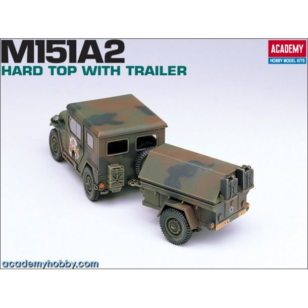 M151A2 Hard Top with Trailer