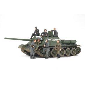 Russian Tank Destroyer SU-85 - Weathering/Crew