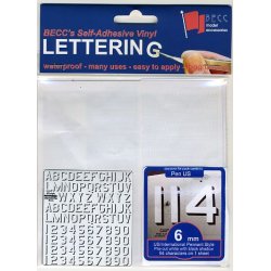 Bogstaver 6 mm US Navy