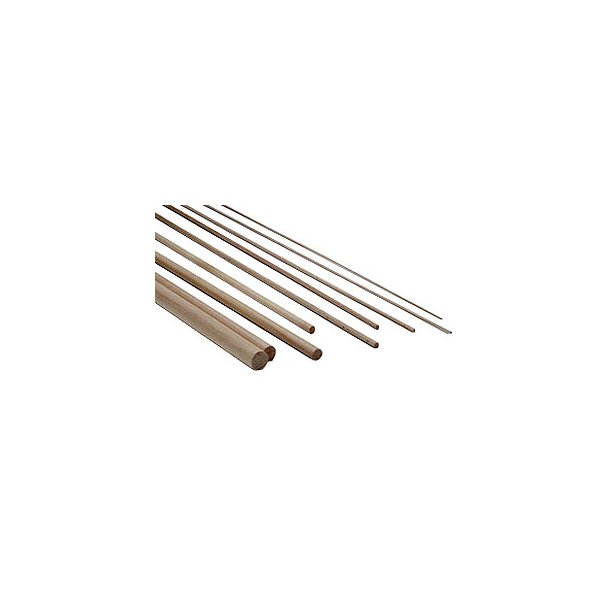 Rundstok af bg, 12 mm, 1000 mm, 1 stk.