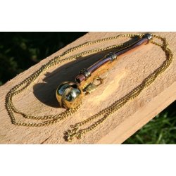 Bdmandsfljte i messing