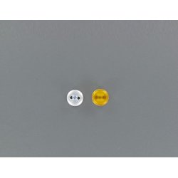 Rundt blinklys, gult