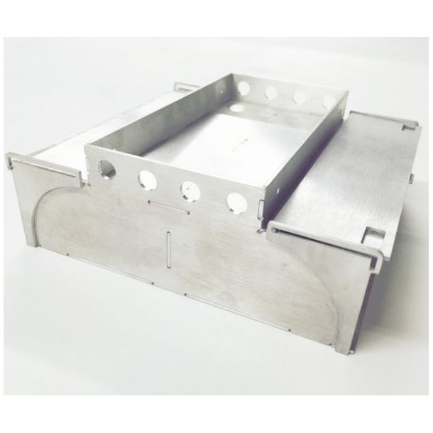 Palleskab i aluminium med 6 europaller, skala 1/14