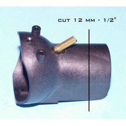 28 mm vandjetdyse med styrerenhed