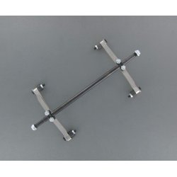 Aksel med bladfjedre til trailer