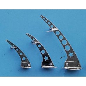 Flagmast 40 mm, nedklappelig. 1 stk.