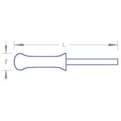Kofilnagle, 9 x 1,0 mm, 50 stk