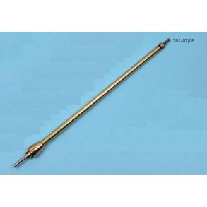 Skrueaksel komplet, 7/8 mm, Ø5 x 290 mm aksel M5