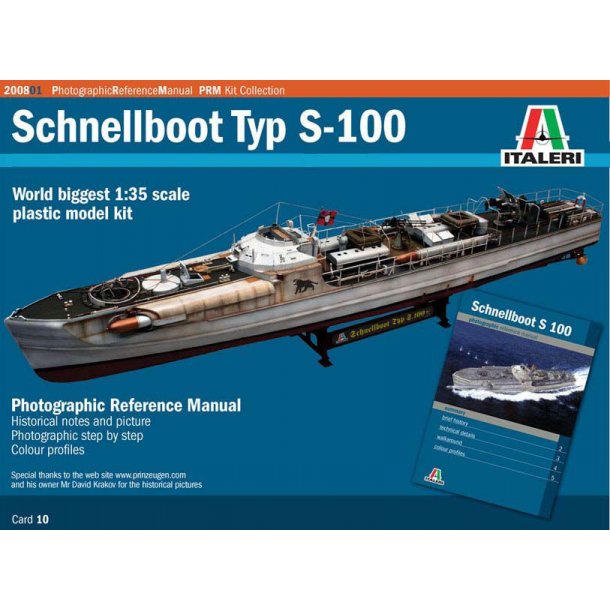 Schnellboot S-100 PRM Edition, skala 1/35