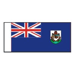 Bermuda flag, strrelse F - 100 mm
