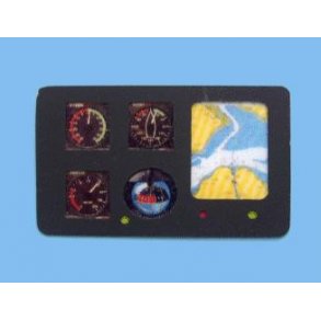 Naviga analog, 15 x 9 mm