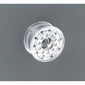 Bred forkromet flg til forhjul, 2 stk.