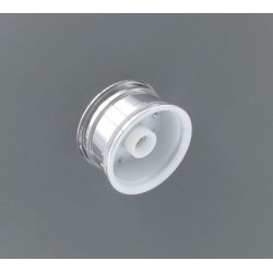 Bred forkromet flg til forhjul, 2 stk.