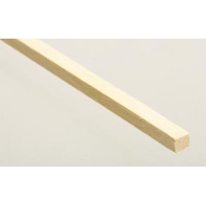 Lindetræ-liste 12 x 12 x 1000 mm, 1 stk.