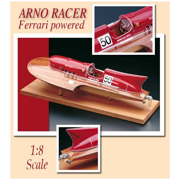 Arno XI Racer, Ferrari Powered, skala 1/8