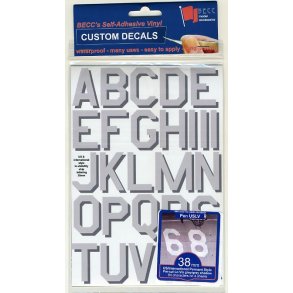 Bogstaver 38 mm US Navy Low Visibility