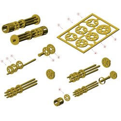 M134 Minigun 6 x 7,62mm