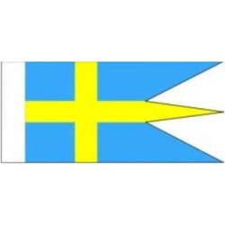 Svensk splitflag, strrelse E - 75 mm