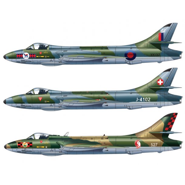 Hunter F. Mk.6/9 - skala 1/48