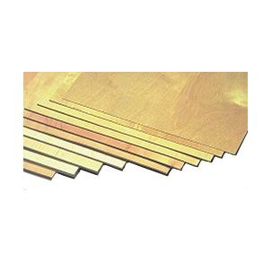 Birketr aeroplan krydsfiner 600 x 300 x 0,6 mm, 3-lags