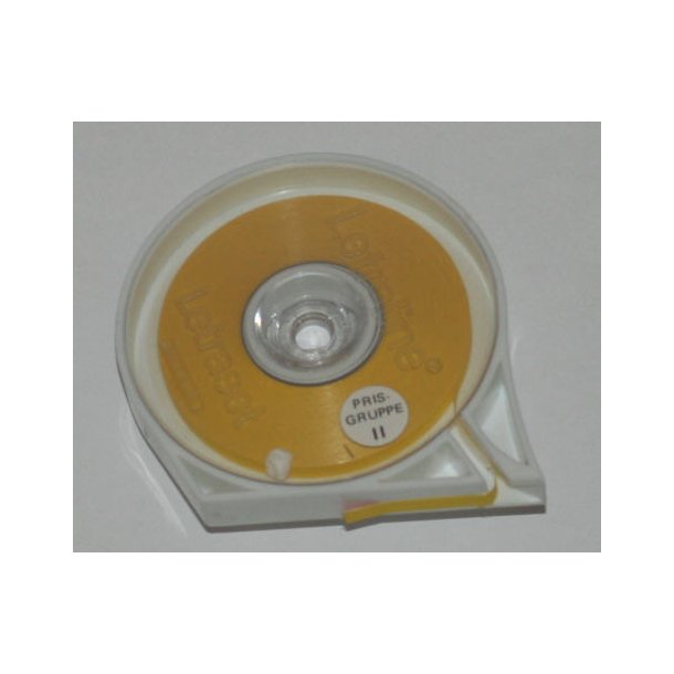 Letraline tape, sort gloss, 25,4 mm x 16500 mm