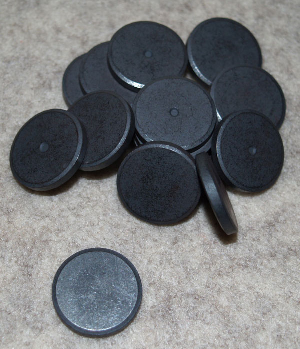 Magneter, Ø10 mm x 3 mm, 15 stk.