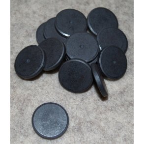 Magneter, runde. 10 mm x 3 mm, 15 stk.