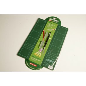 Skreplade 22 x 30 cm med kniv