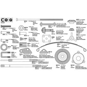 C-dele - skruer m.m.