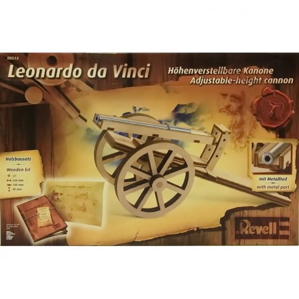 Leonardo da Vinci - Kanon med justerbart lb