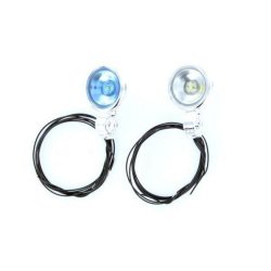 HELLA Angel Eyes, hvidt lys, krom