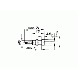 Bananbsning rd, 2 mm isoleret