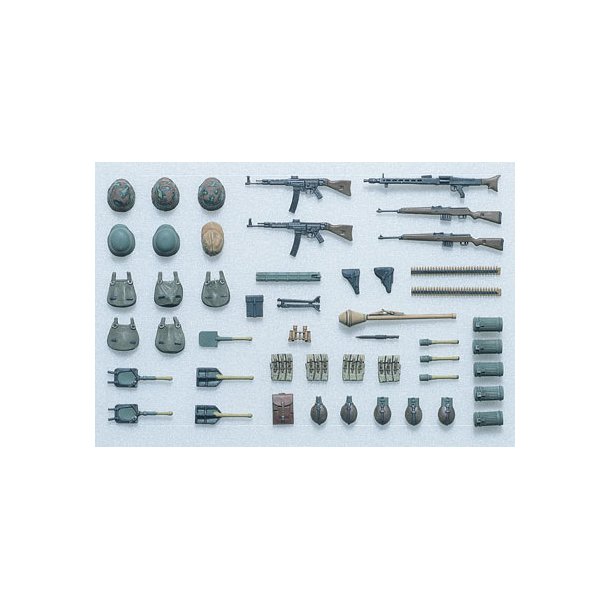 Tysk infanteriudstyr WW II Late