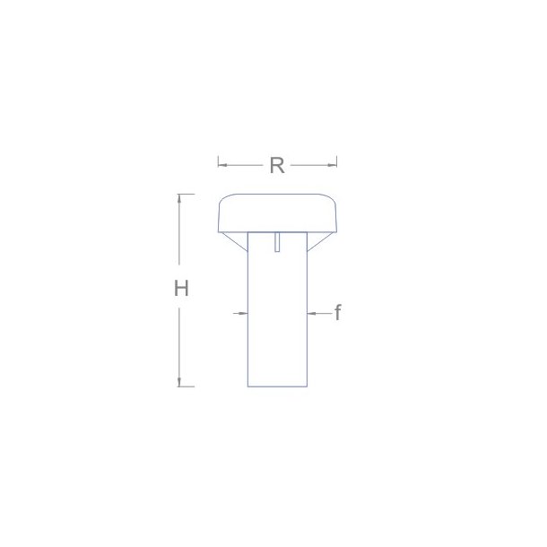 Ventil 6 x 11 mm, 2 stk.